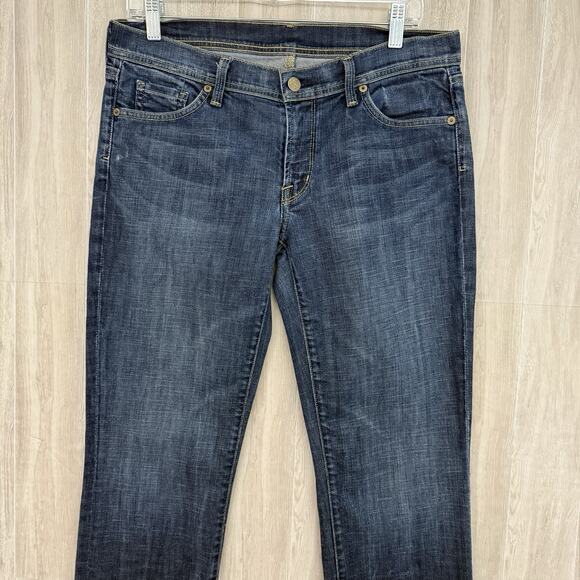 Citizens of Humanity Jeans Women’s Size 31 Low Rise Dark Wash Style 096B-085 USA - Picture 3 of 16